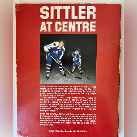 Rare Autographed Darryl Sittler Book - Picture 3 of 3